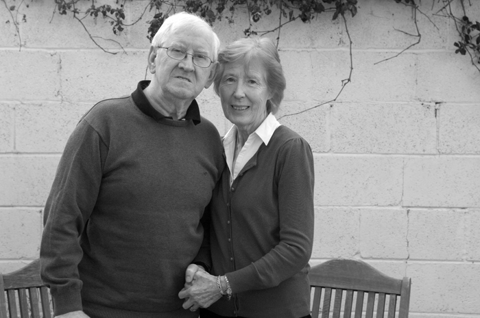A wedding anniversary portrait