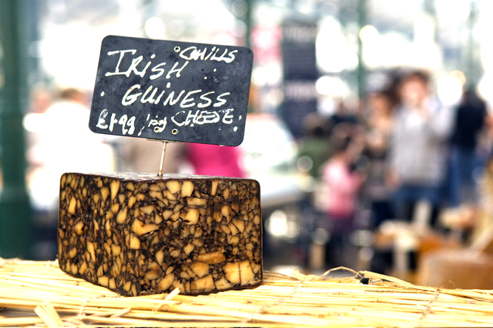 Irish Guinness Cheese on sale at St. George’s Market