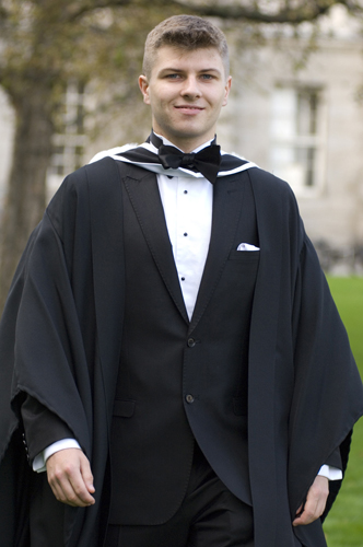 Graduation Portrait at Trinity College Dublin