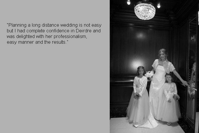 Wedding at The Powerscourt Hotel