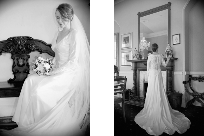A bridal portrait at the Parknasilla Resort in Sneem Co. Kerry