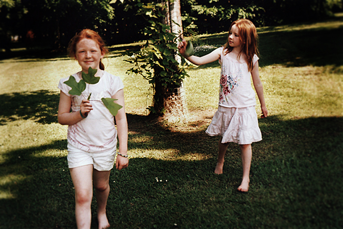 Portrait of Children in a Dublin Park