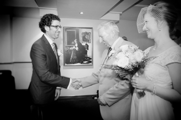 Wedding Ceremony at The Registry Office in Dublin