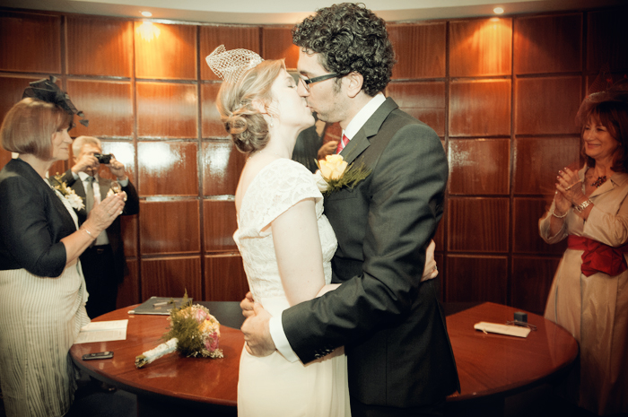 Wedding Ceremony at The Registry Office in Dublin