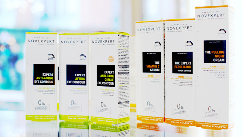 Product photo of products sold in a beauty shop in Dublin