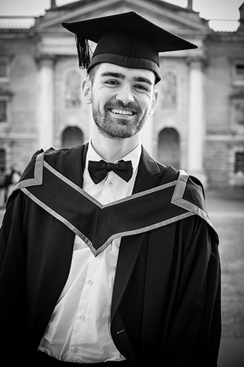 Graduation Photograph in Trinity College