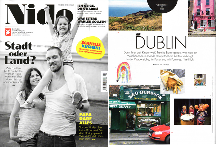 Travel photographs of Dublin