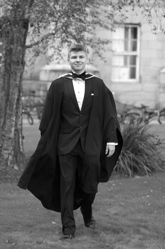 A Graduation Portrait at Trinity College Dublin Ireland